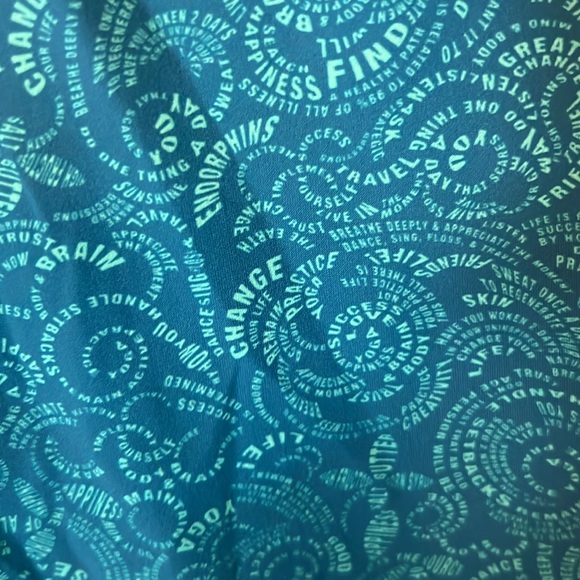 223 Lululemon Manifesto tank size 4 teal - Picture 4 of 4